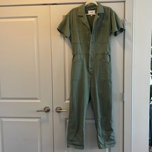 Green jumpsuit. New without tags. Never been worn. Size medium
